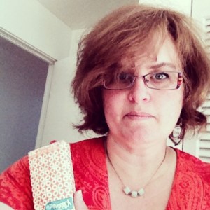 My fifth grader is graduating from elementary school today. My Kleenex matches my dress.