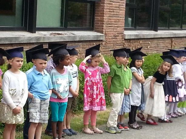 The cap had a hard time staying on.