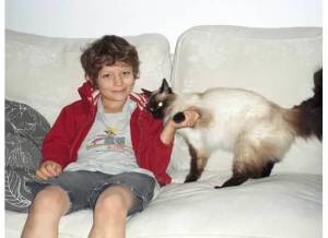 Owen Rigotti first day 1st grade